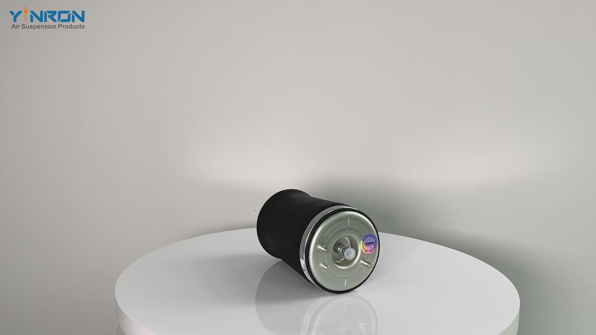 360-degree rotation video showcasing the build quality for BMW X5 E53 rear left air suspension spring (37126750355)