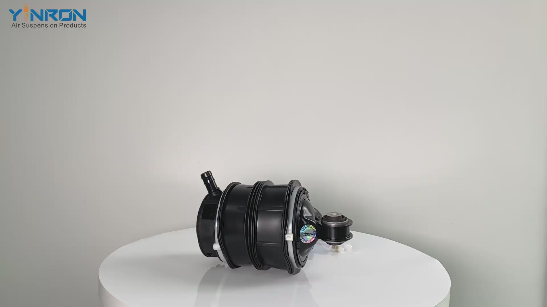 360-degree view video of Mercedes E-Class W211 4Matic rear air suspension spring (A2113200825)