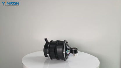 360-degree view video of Mercedes E-Class W211 4Matic rear air suspension spring (A2113200825)