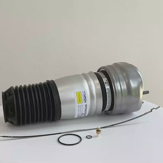 360 degree rotation view video for Porsche Panamera 970 G1 front air suspension spring set（97034315200)