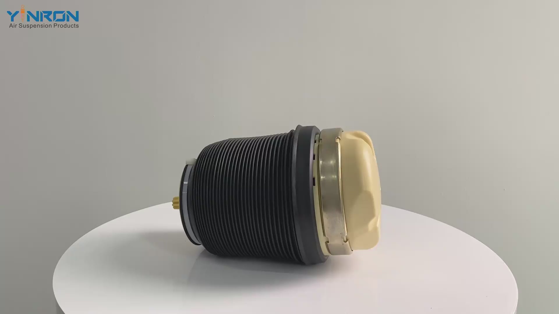 360-degree rotation video showcasing the high-performance for Audi A6 C6 4F rear air suspension spring (4F0616001J)