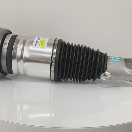 360 rotation view of Porsche Panamera 970 front air suspension strut (97034305217)