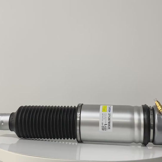 360-degree rotation video showcasing the build quality for BMW 7-Series E65 E66 rear left air suspension strut with solenoid (EDC) (37126785535)

