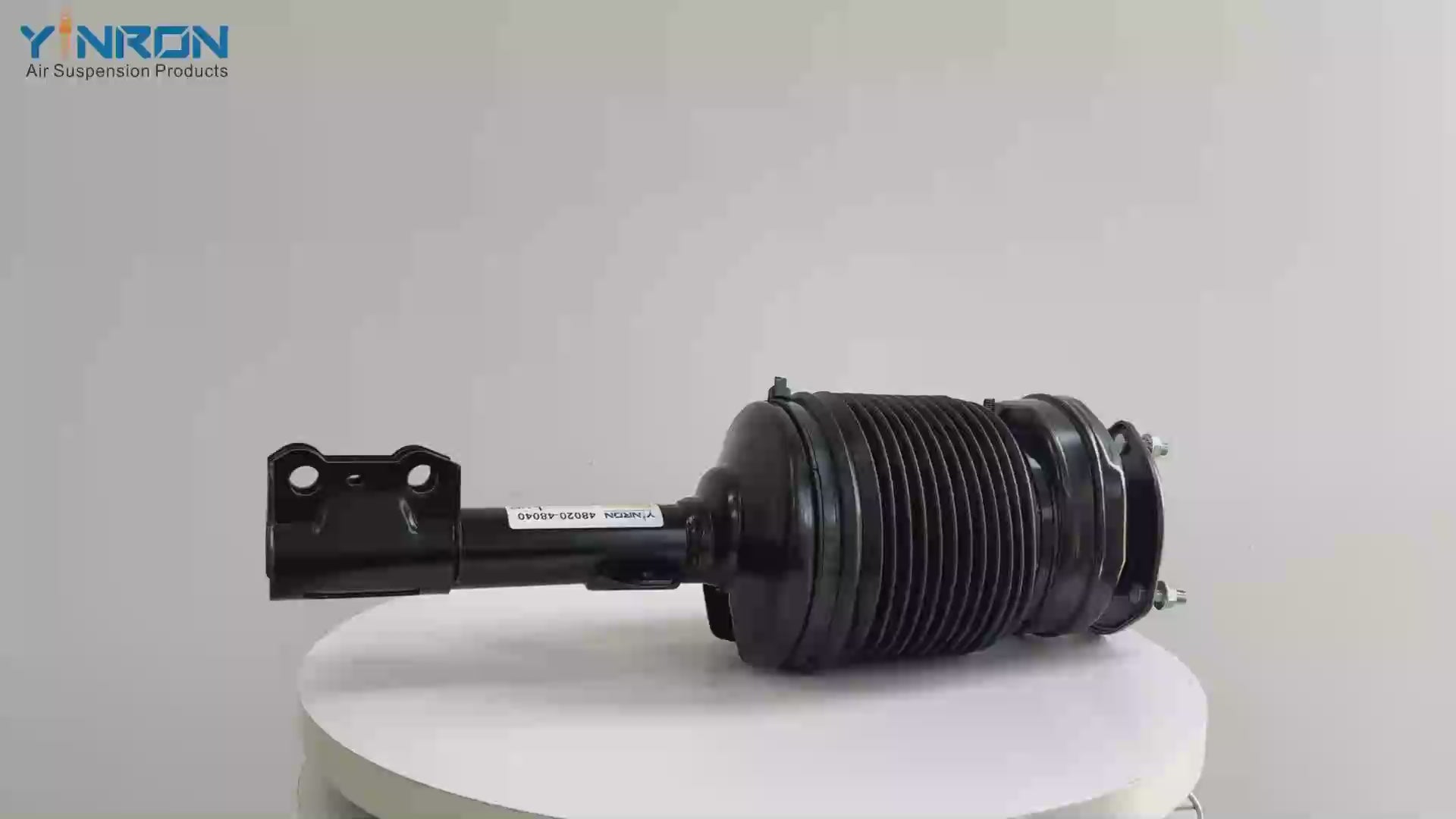 360-degree rotation video showcasing the build quality for Toyota Harrier & Lexus RX300 RX330 RX350 front right air suspension strut (4801048040)