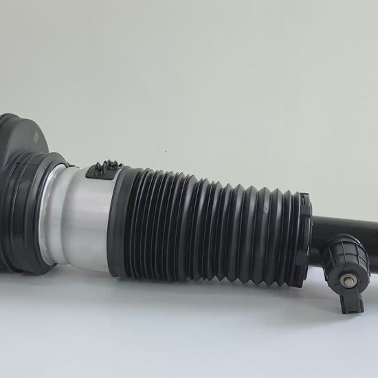 360-degree rotation video showcasing the build quality for BMW X5 G05 front right air suspension strut (37106869030)