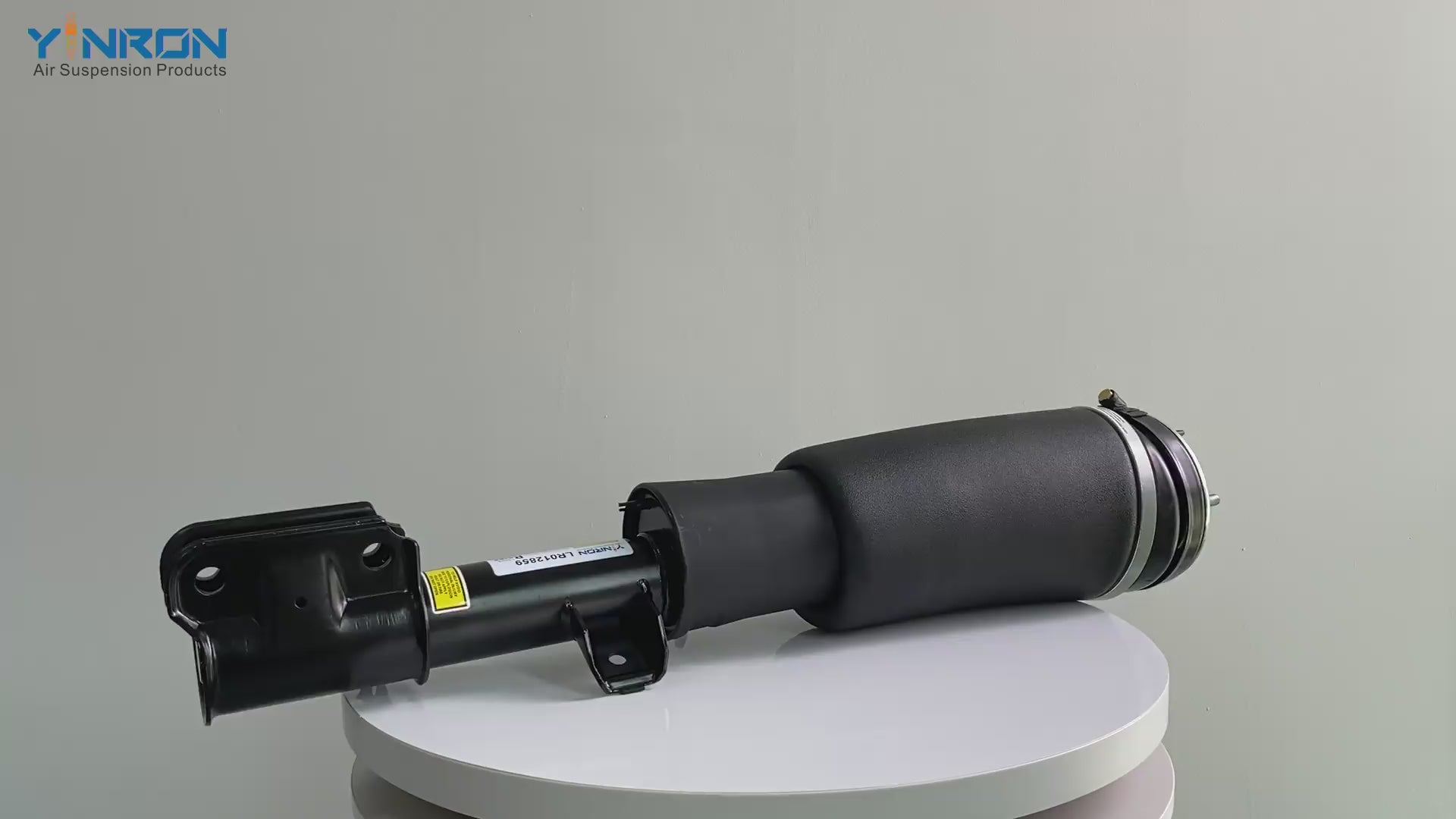 360 degree rotation view video of Range Rover Vogue L322 front right electric air suspension strut (LR012859)
