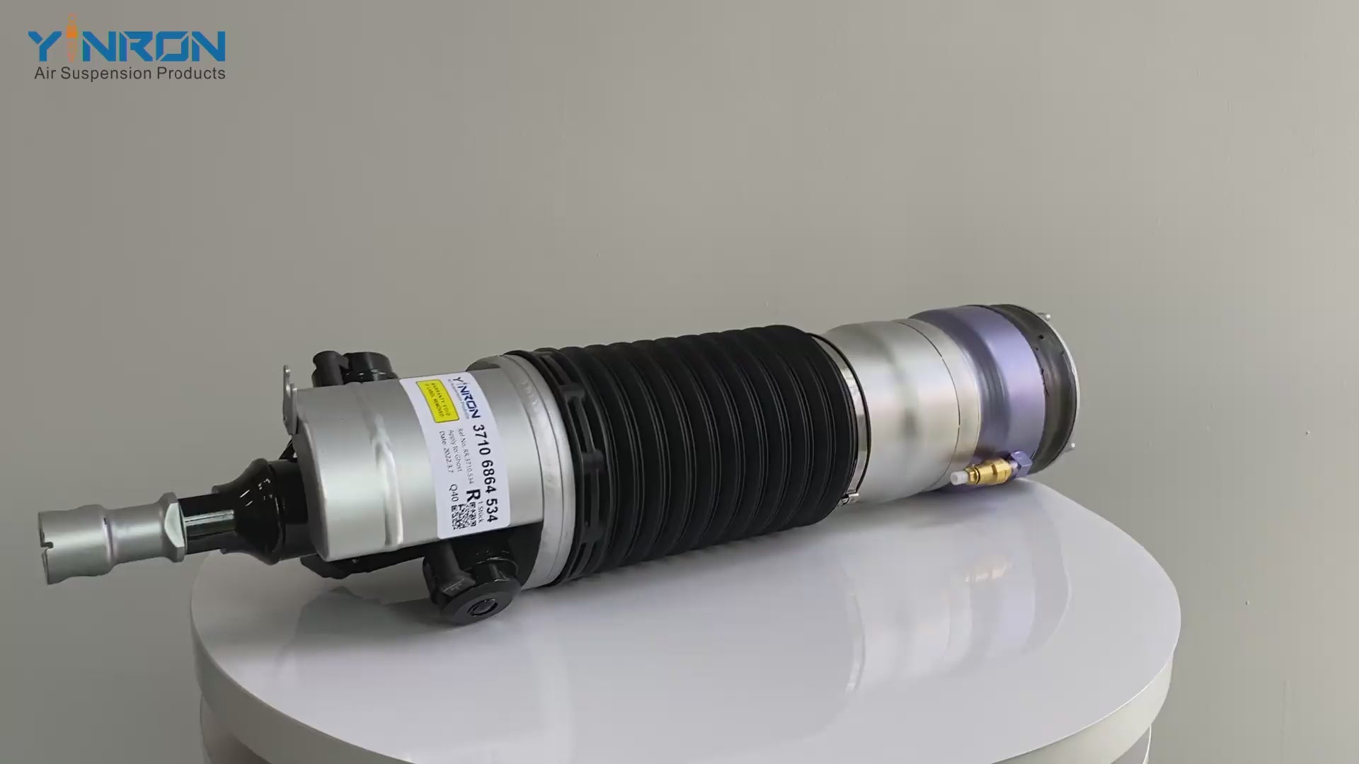 Display video for Rolls-Royce Ghost RR4 front right air suspension strut with VDC (37106864534)