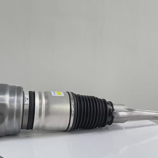 360 rotation view of Porsche Panamera 970 front air suspension strut 97034305234