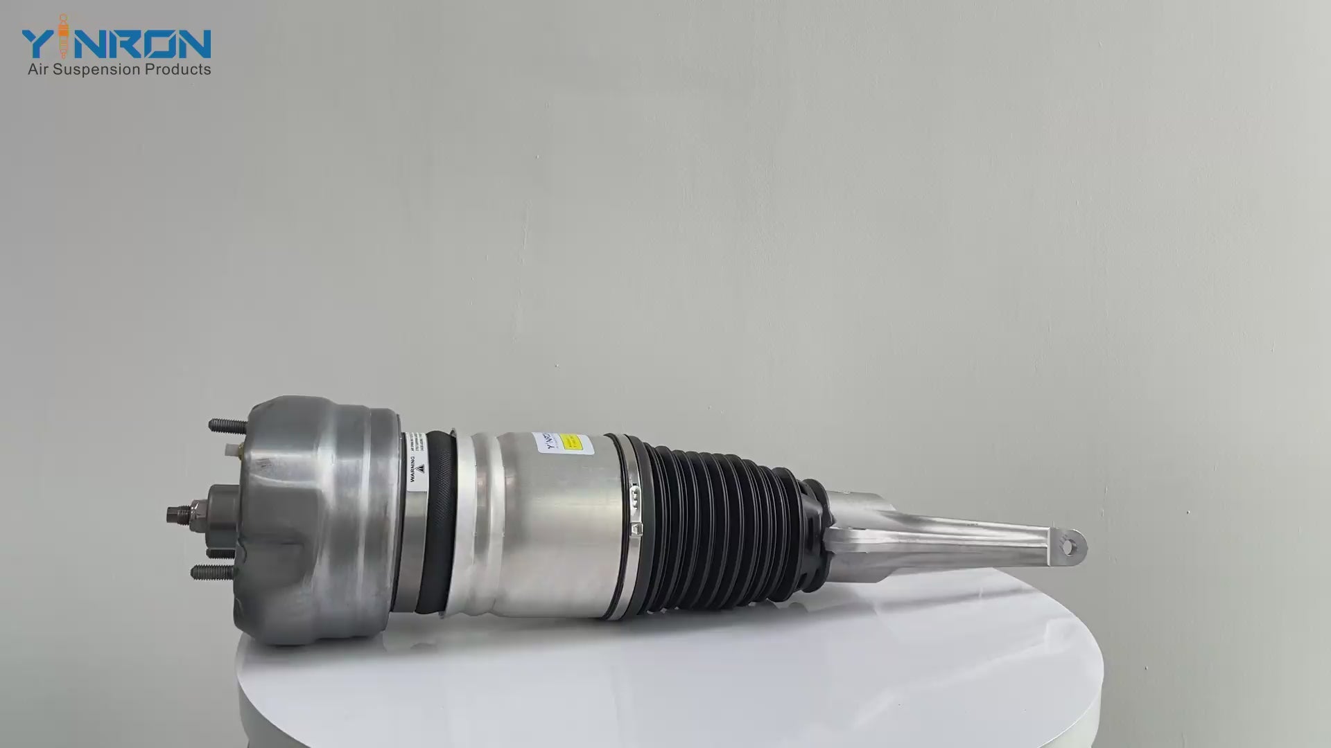 360 rotation view of Porsche Panamera 970 front air suspension strut 97034305234