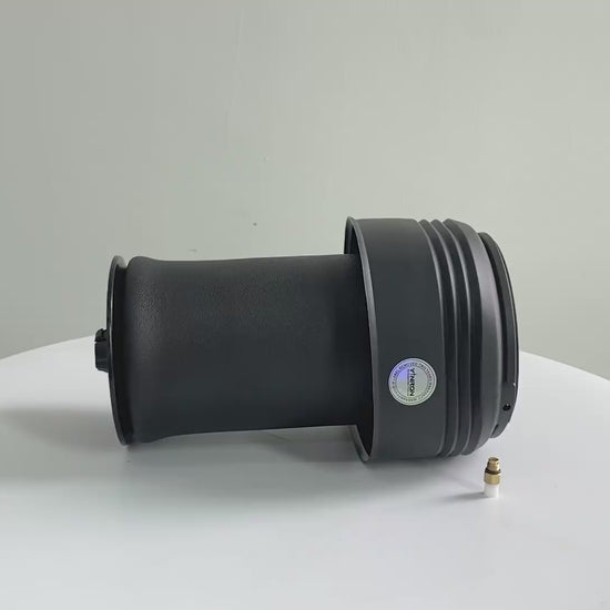 360-degree rotation video showcasing the build quality for BMW X5 F15 X6 F16 rear air suspension spring (37126795013)