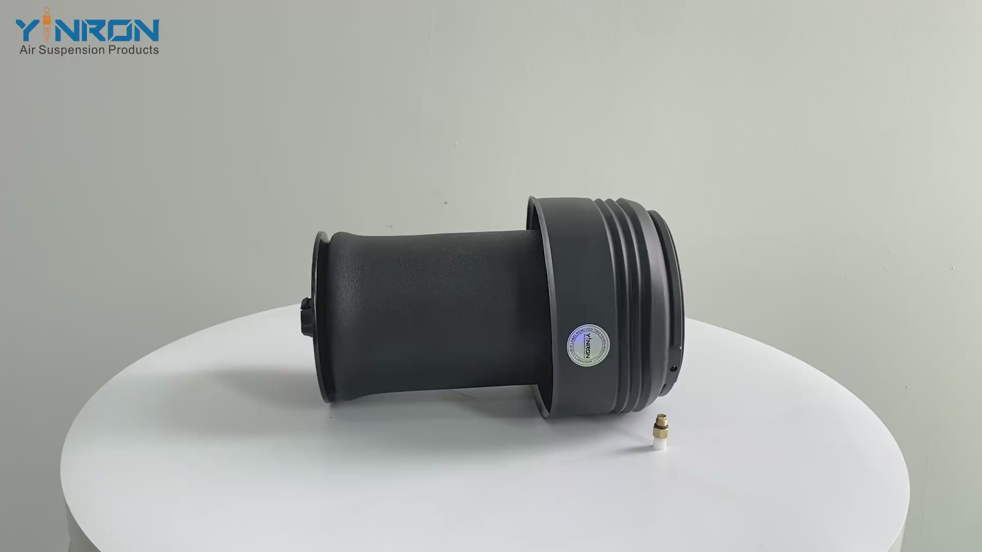 360-degree rotation video showcasing the build quality for BMW X5 F15 X6 F16 rear air suspension spring (37126795013)