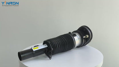 360-degree rotation video showcasing the build quality for BMW X6 G06 front right air suspension strut (37106892426)
