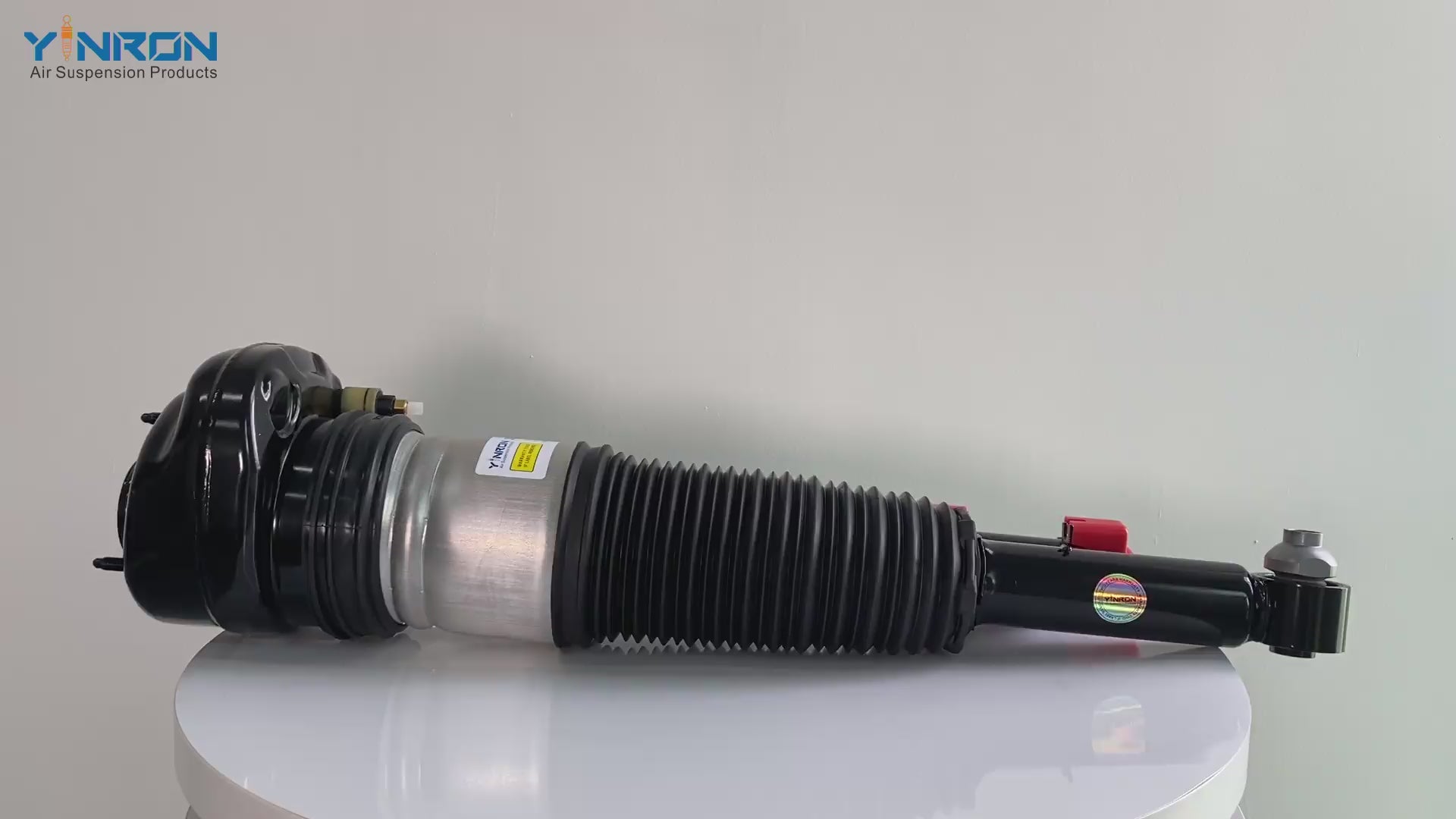 360-degree rotation video showcasing the build quality for BMW 7-Series G11 G12 rear left air suspension strut (37106874593)