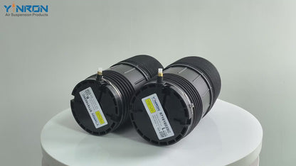 360 degree rotation view of Porsche Panamera 971 rear air suspension spring set (971616025C & 971616026C)