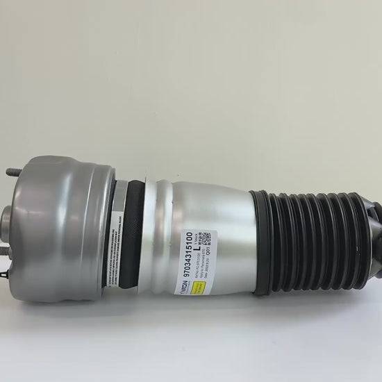 360 degree rotation view video for Porsche Panamera 970 G1 front air suspension spring set (97034315100）