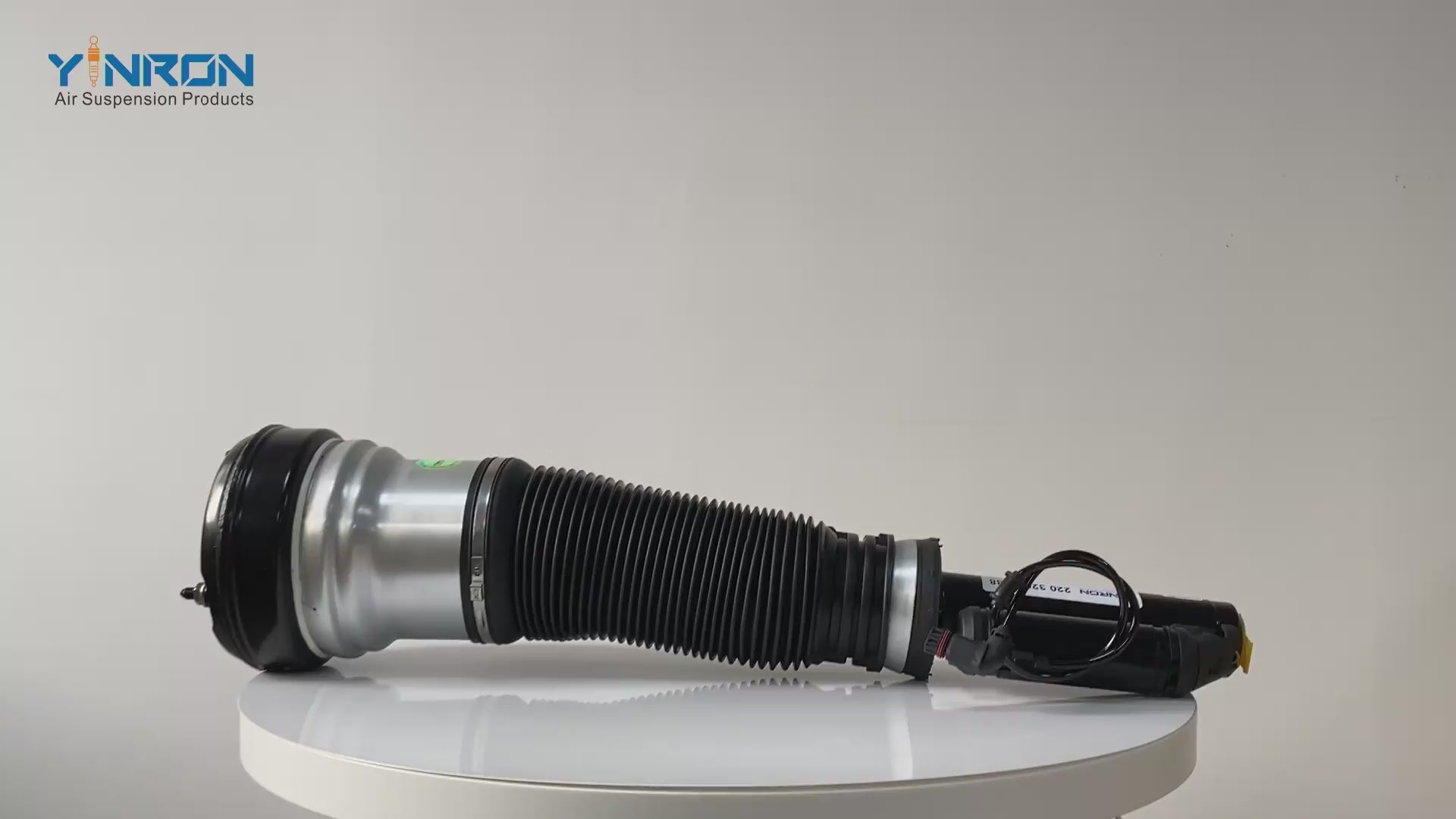 360 degree rotation view of Mercedes S-Class W220 front air suspension strut (A2203202438)