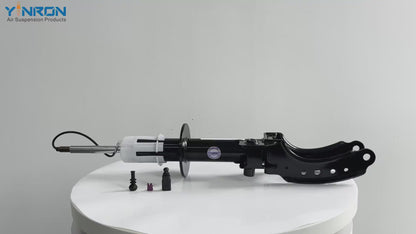 Front left with electric PASM shock absorber strut for Porsche Cayenne II 958 95834304320