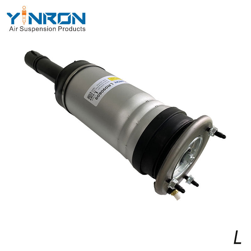 Side view of Range Rover Velar L560 left front CVD air suspension strut LR090609