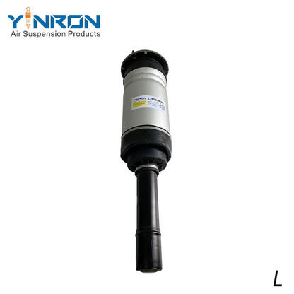 Top down vertical view of Range Rover Velar L560 left front CVD air suspension strut LR090609