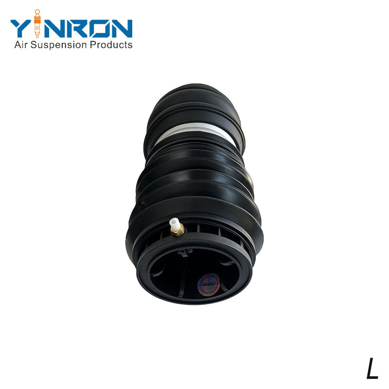 Eye-level view of Range Rover Velar L560 rear air suspension spring (LR090654)