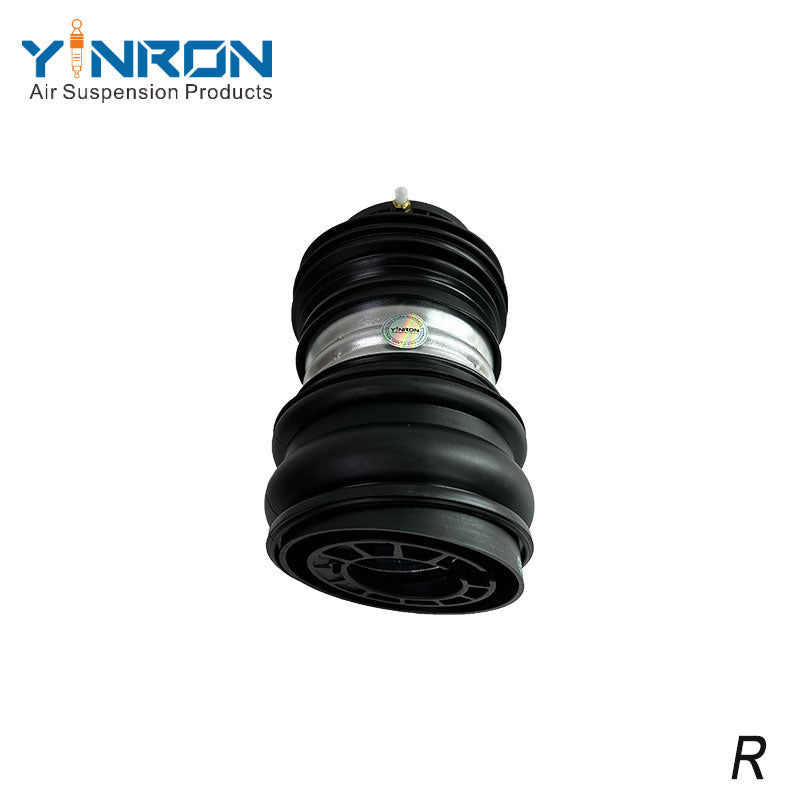 Eye-level view of Range Rover Velar L560 rear air suspension spring (LR090653)