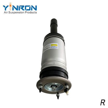 Top down vertical view of Range Rover Velar L560 right front CVD air suspension strut LR090610