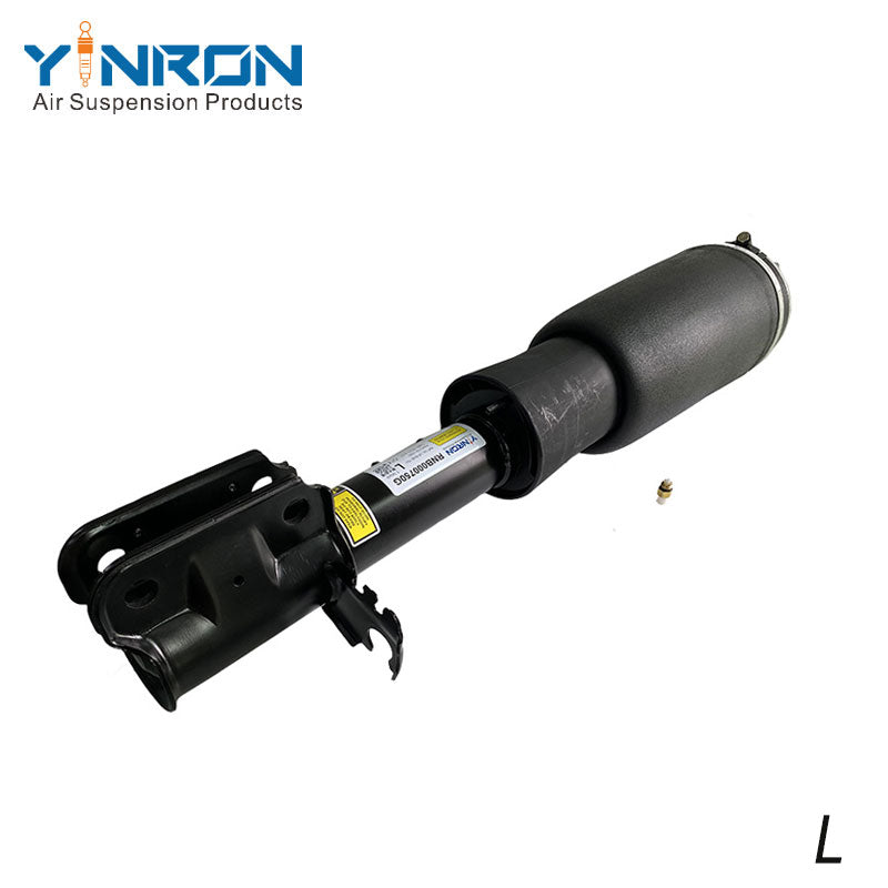45-degree perspective view of Range Rover Vogue L322 front Left air suspension strut (RNB000740G)