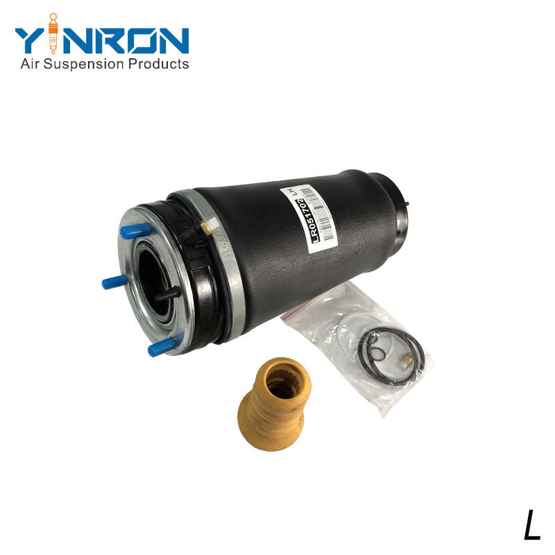 Full main view of Range Rover Vogue L322 front left air suspension spring (LR051702)