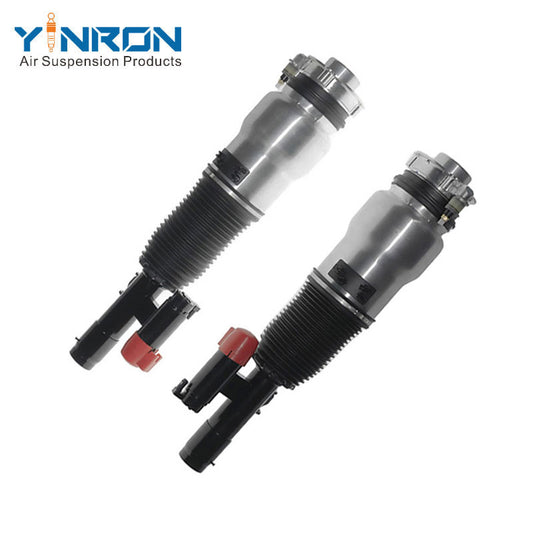 Full front view for Rolls-Royce Cullinan RR31 front air suspension strut pair with EDC (37106878223 and 37106878224)