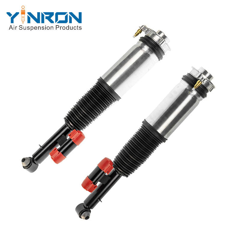 Full front view for Rolls-Royce Cullinan RR31 rear air suspension strut pair with EDC (37106878225 and 37106878226)