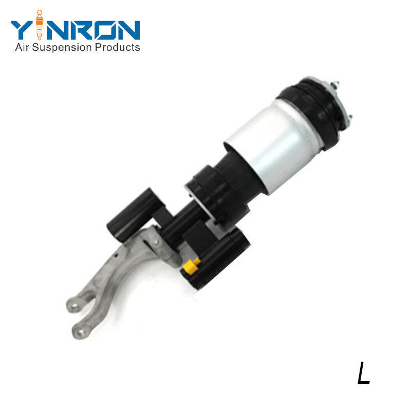 Full front view for Tesla Model S (2019-2024) front left air suspension strut with ASD (Raven Suspension) (1066361-00-D 106636100D)