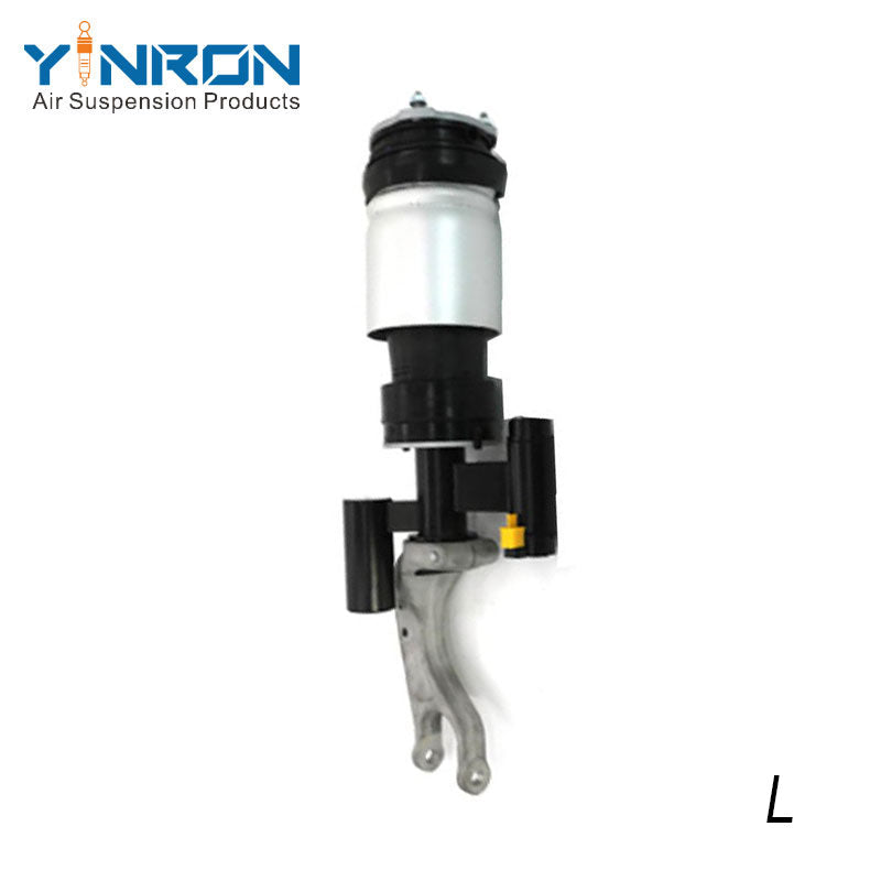 Perspective view for Tesla Model S (2019-2024) front left air suspension strut with ASD (Raven Suspension) (1066361-00-D 106636100D)