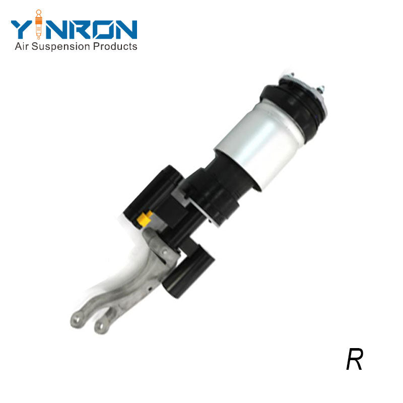 Full front view for Tesla Model S (2019-2024) front right air suspension strut with ASD (Raven Suspension) (1066366-00-D 106636600D)