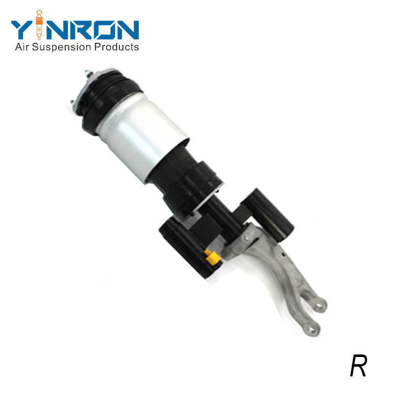 Side view for Tesla Model S (2019-2024) front right air suspension strut with ASD (Raven Suspension) (1066366-00-D 106636600D)