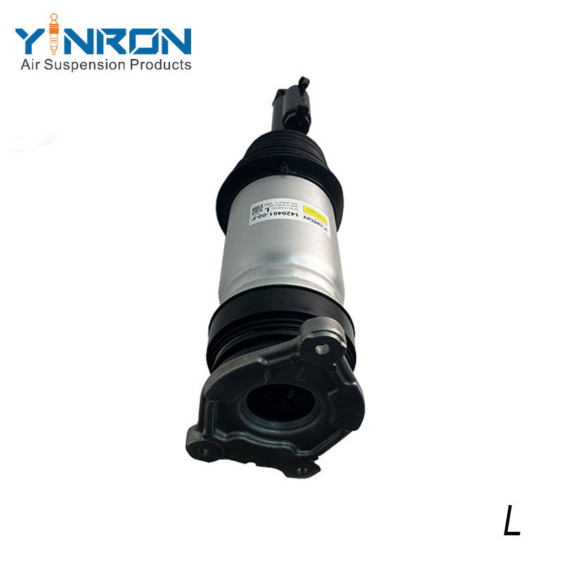 Bottom detail view for Tesla Model S (2021-2024) rear left air suspension strut with ASD (Raven Suspension) (1420461-00-F 142046100F)