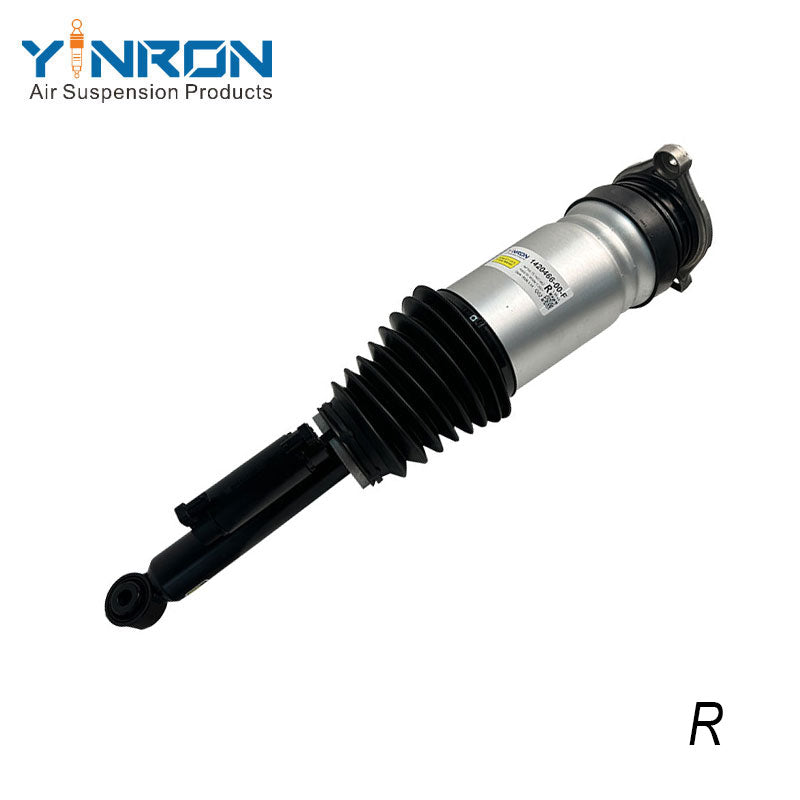 Full front view for Tesla Model S (2021-2024) rear right air suspension strut with ASD (Raven Suspension) (1420466-00-F 142046600F)