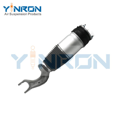Full front view for Tesla Model S (5YJS) AWD (2016-2021) front left or front right air suspension strut (1067361-25-C 106736125C or 1067361-77-C 106736177C)