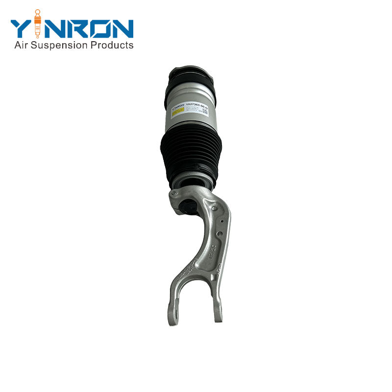 Perspective view for Tesla Model S (5YJS) AWD (2016-2021) front left or front right air suspension strut (1067361-25-C 106736125C or 1067361-77-C 106736177C)
