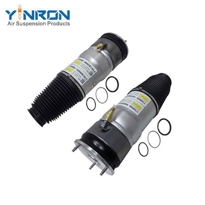 Full front view for Tesla Model S (5YJS) DM AWD (2012-2016) front left or front right air suspension spring pair (1030608-00-C 103060800C or 1030608-01-A 103060801A)