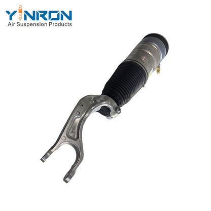 Side view for Tesla Model S (5YJS) DM AWD (2012-2016) front left or front right air suspension strut (1030608-00-C 103060800C or 1030608-01-A 103060801A)
