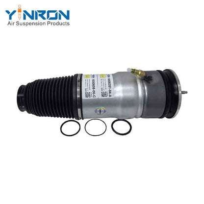 Eye-level view for Tesla Model S (5YJS) RWD (2012-2016) front left or front right air suspension spring (6006351-04-A 600635104A or 6006351-00-D 600635100D)