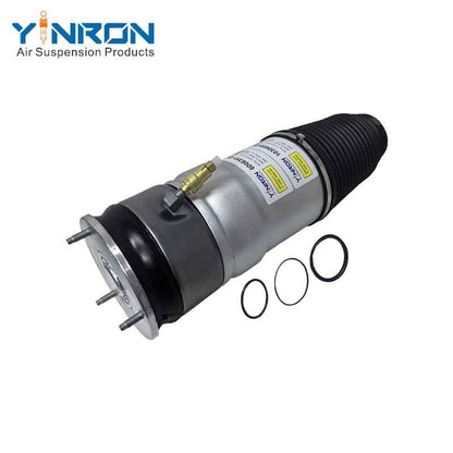 Side view for Tesla Model S (5YJS) RWD (2012-2016) front left or front right air suspension spring (6006351-04-A 600635104A or 6006351-00-D 600635100D)