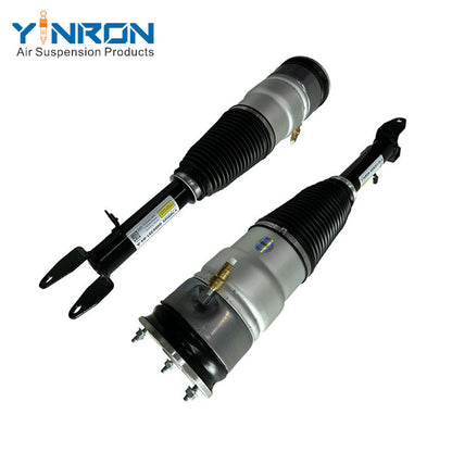 Full front view for Tesla Model S (5YJS) RWD 2012-2016 front left or front right air suspension strut pair (6006351-04-A or 6006351-00-D)