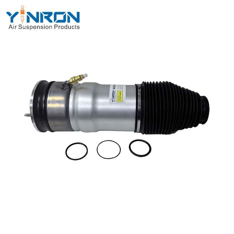 Eye-level view for Tesla Model S (5YJS) RWD / AWD (2012-2016) rear left or rear right air suspension spring (6006352-07-B 600635207B or 6006352-06-C 600635206C)