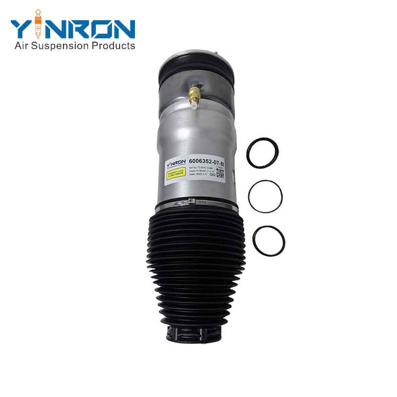 Perspective view for Tesla Model S (5YJS) RWD / AWD (2012-2016) rear left or rear right air suspension spring (6006352-07-B 600635207B or 6006352-06-C 600635206C)