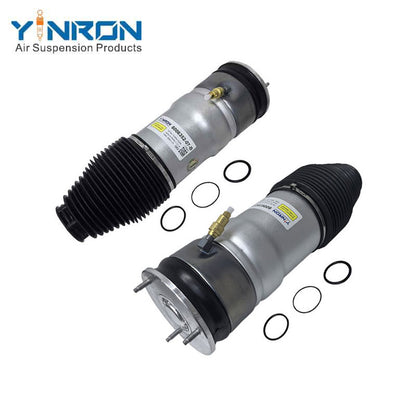 Full front view for Tesla Model S (5YJS) RWD / AWD (2012-2016) rear left or rear right air suspension spring pair (6006352-07-B 600635207B or 6006352-06-C 600635206C)