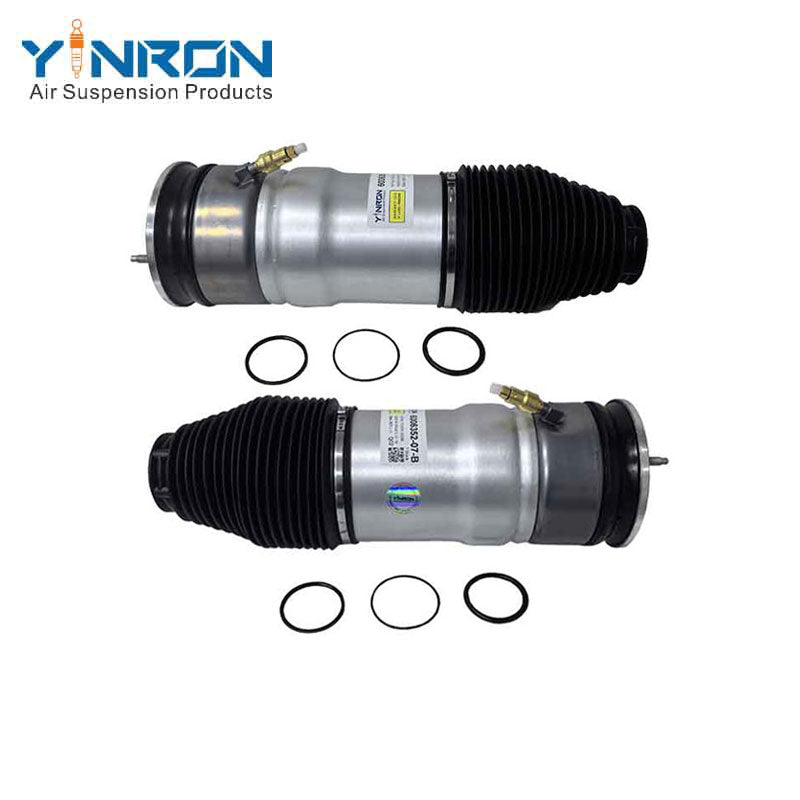 Perspective view for Tesla Model S (5YJS) RWD / AWD (2012-2016) rear left or rear right air suspension spring pair (6006352-07-B 600635207B or 6006352-06-C 600635206C)