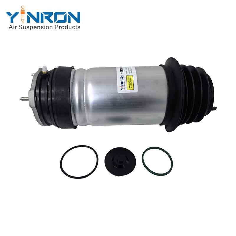 Eye-level view for Tesla Model S (5YJS) RWD AWD (2016-2021) rear left or rear right air suspension spring (1067461-26-B 106746126B or 1067461-25-C 106746125C)