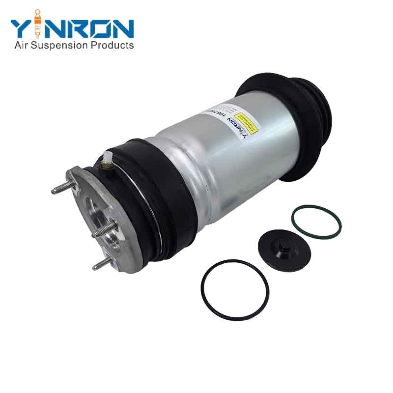 Top-down view for Tesla Model S (5YJS) RWD AWD (2016-2021) rear left or rear right air suspension spring (1067461-26-B 106746126B or 1067461-25-C 106746125C)