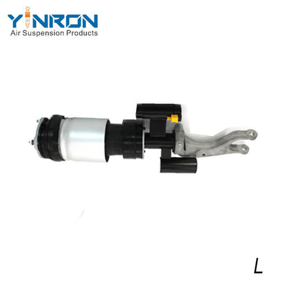 Eye-level view for Tesla Model X (2019-2024) front left air suspension strut with ASD (Raven Suspension) (1027061-00-D 102706100D)